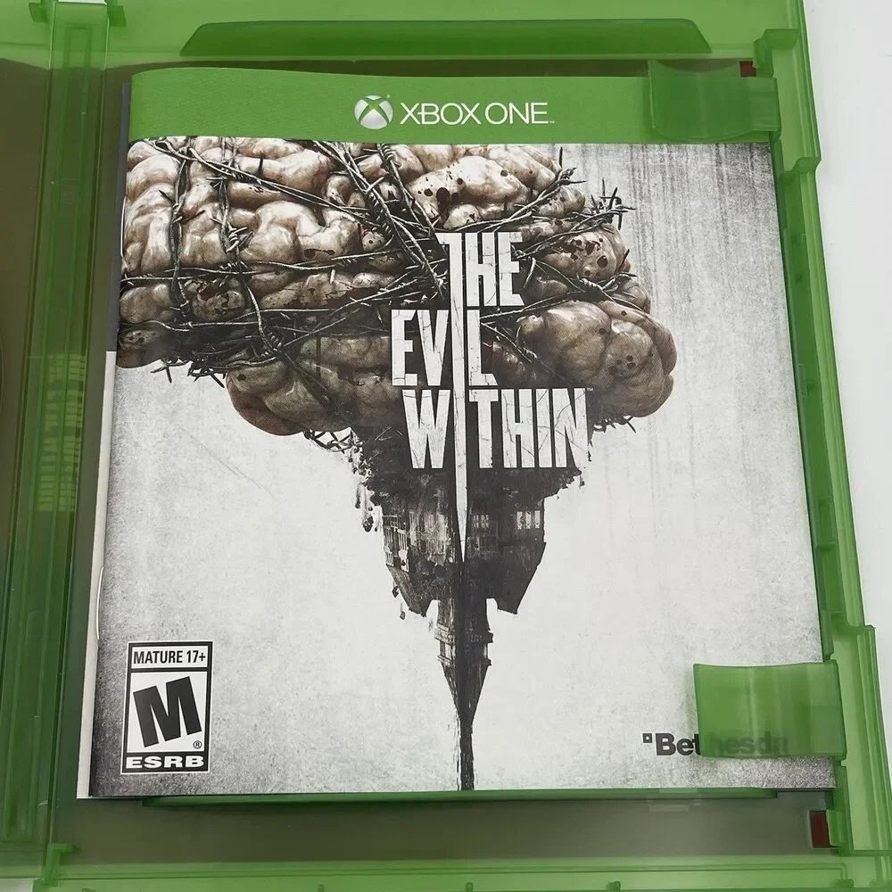 The Evil Within (Microsoft Xbox One, 2014) With Lenticular Slip Cover Sleeve VGC
